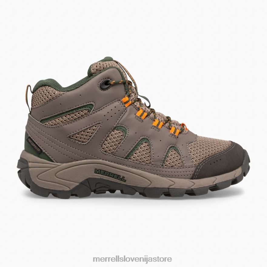 otroci čevlje balvan T600D1444 Merrell vodoodporen škorenj oakcreek mid lace (mk264768)
