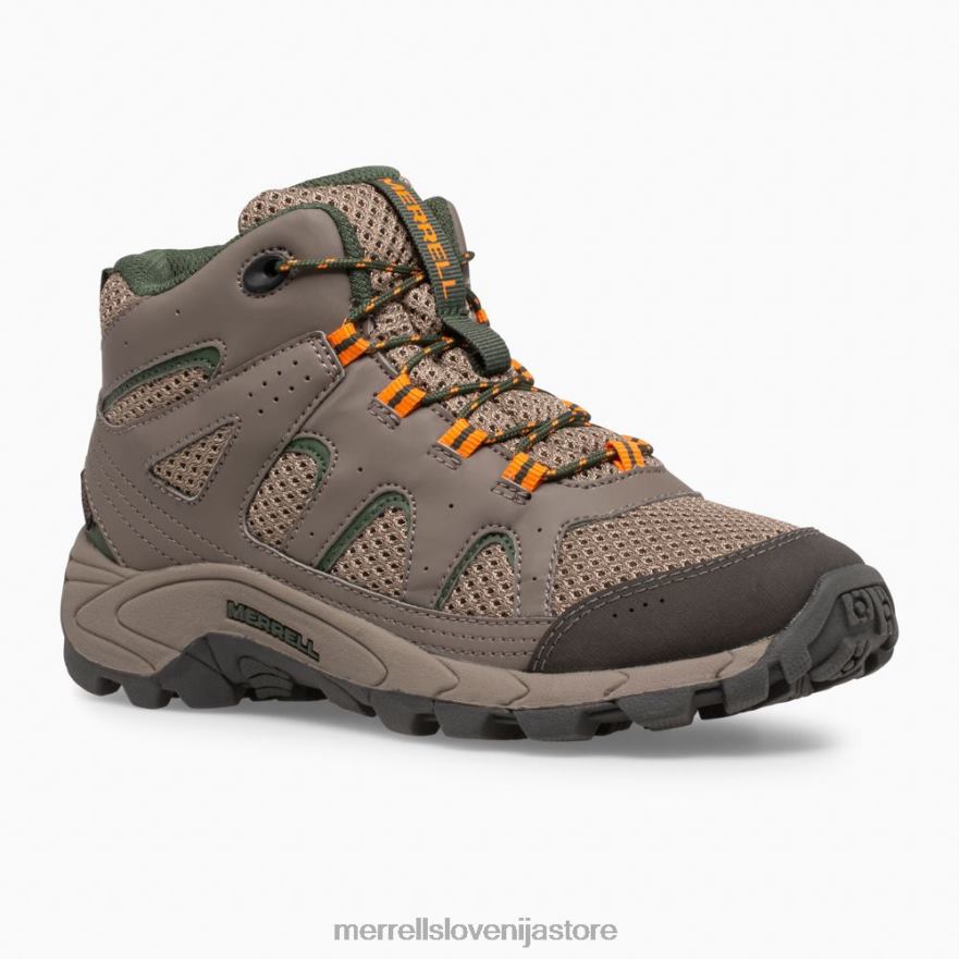 otroci čevlje balvan T600D1444 Merrell vodoodporen škorenj oakcreek mid lace (mk264768)
