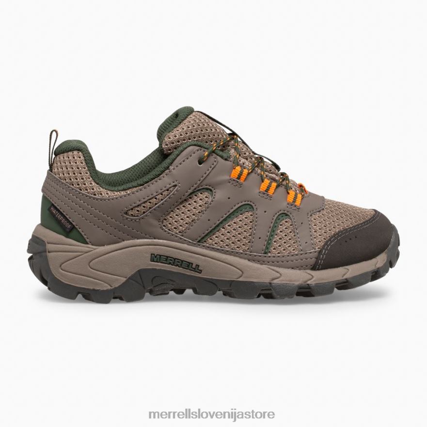 otroci čevlje balvan T600D1448 Merrell oakcreek nizke vodoodporne superge s čipko (mk264771)