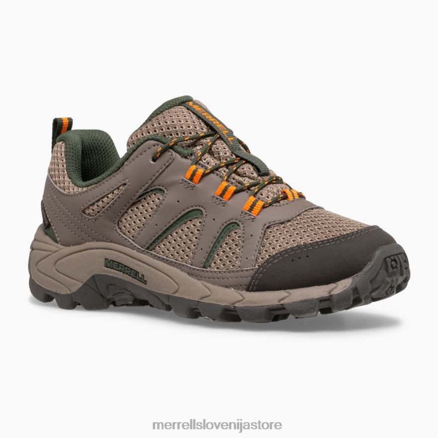 otroci čevlje balvan T600D1448 Merrell oakcreek nizke vodoodporne superge s čipko (mk264771)
