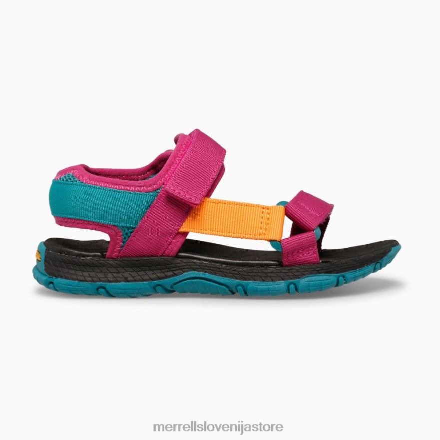 otroci čevlje berry/multi T600D1397 Merrell kahuna spletni sandal (mk165675k)