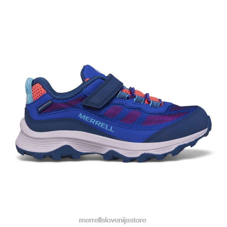otroci čevlje blue/berry/turq T600D1364 Merrell moab speed low a/c vodotesen (mk166989)