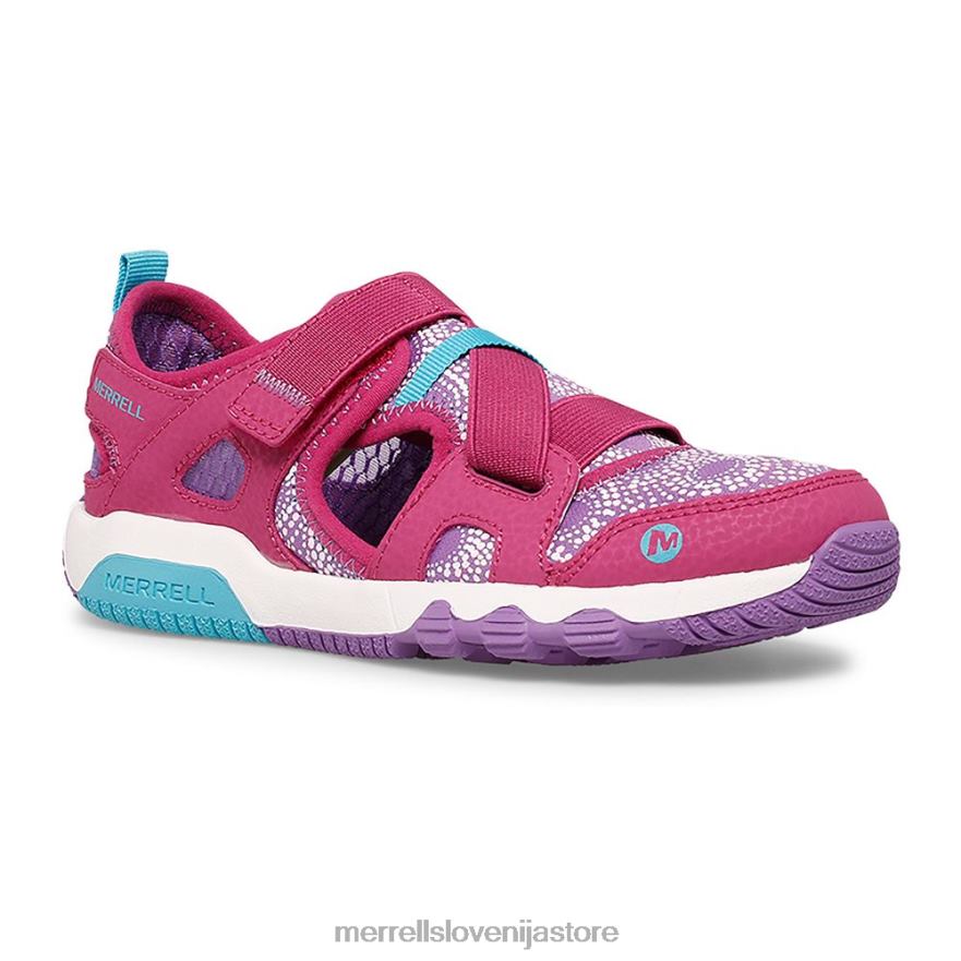 otroci čevlje fuksija T600D1504 Merrell sandal hydro free roam chroma monarch (mk165857k)