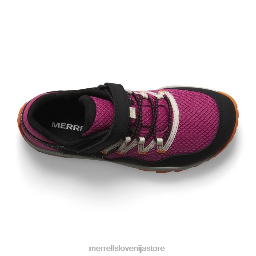 otroci čevlje fuksija/črna T600D1439 Merrell trail glove 7 a/c (mk166794k)