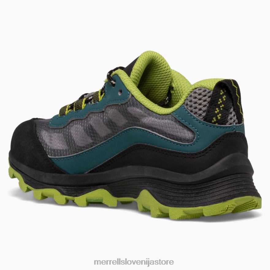 otroci čevlje globoko zelena/črna T600D1370 Merrell moab speed low waterproof (mk266264)