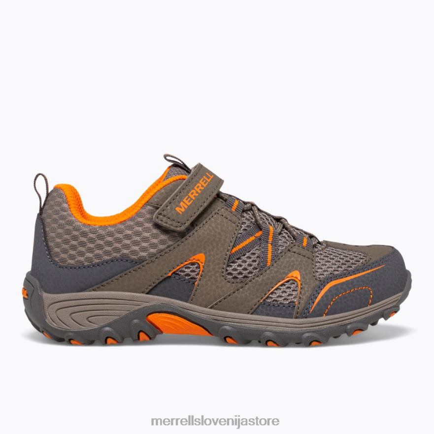 otroci čevlje gunsmoke / oranžna T600D1462 Merrell čevelj trail chaser (my57109)