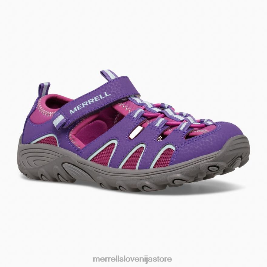 otroci čevlje jagodičja T600D1496 Merrell pohodniški sandal hydro h2o (mk165683k)
