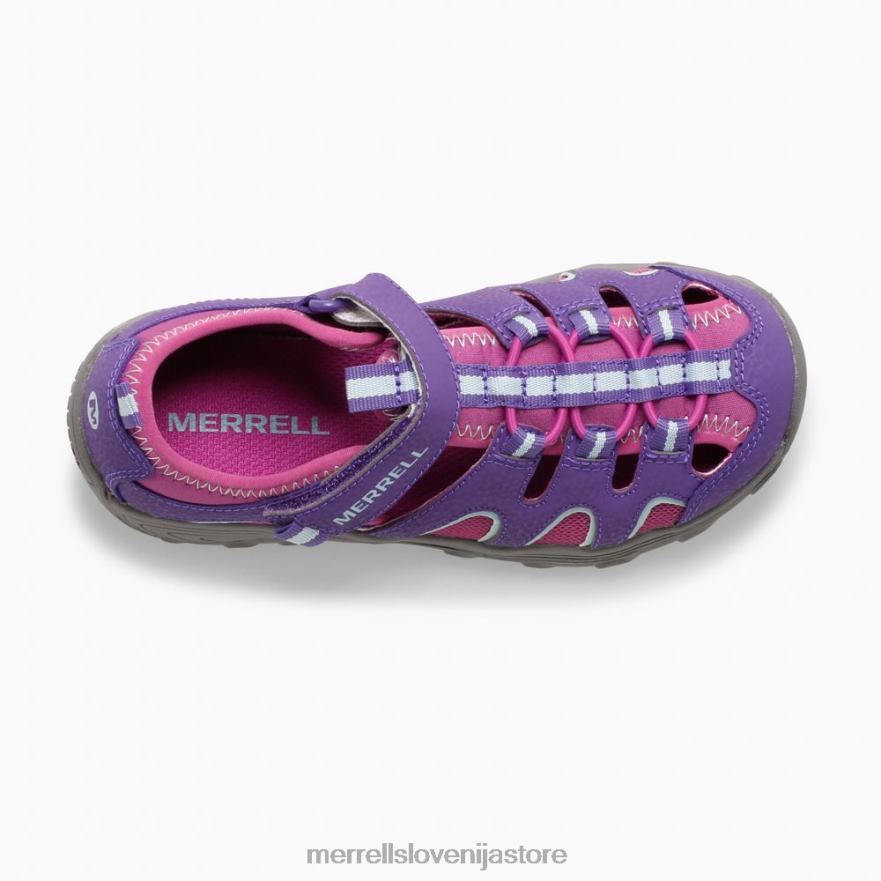 otroci čevlje jagodičja T600D1496 Merrell pohodniški sandal hydro h2o (mk165683k)