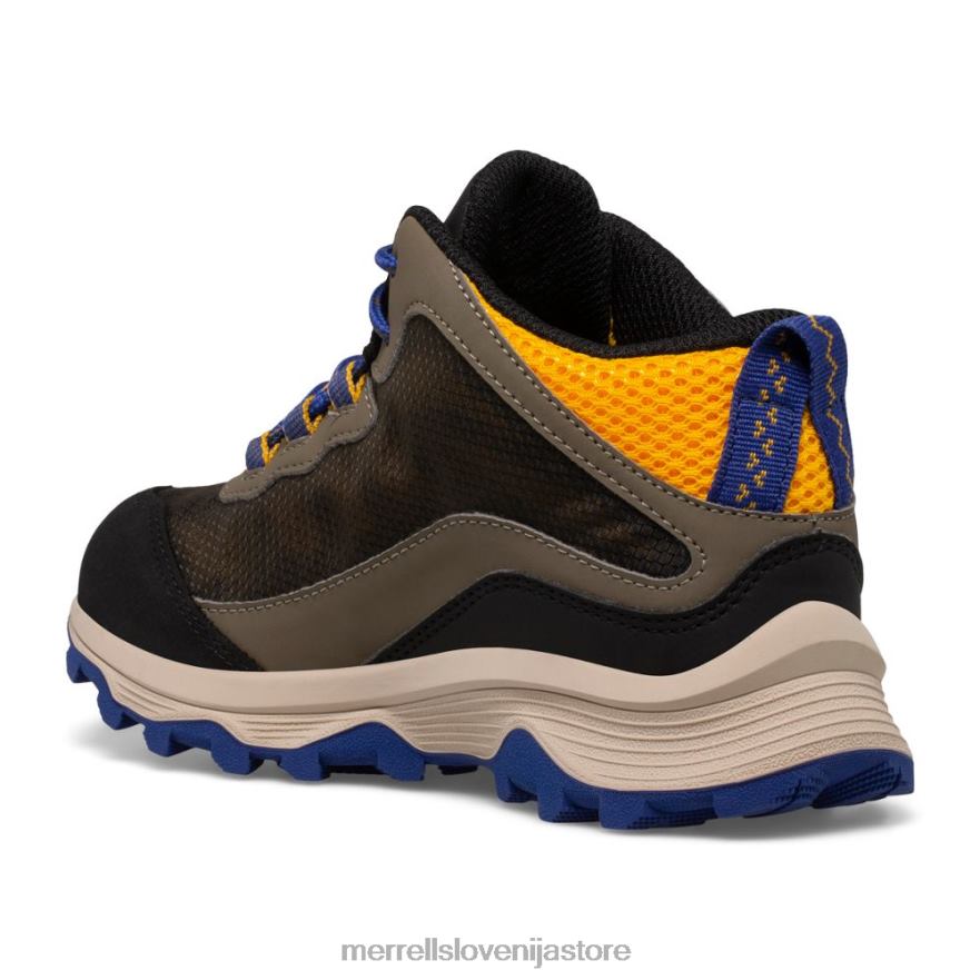 otroci čevlje kobalt/zlato T600D1381 Merrell moab speed mid waterproof (mk266263)