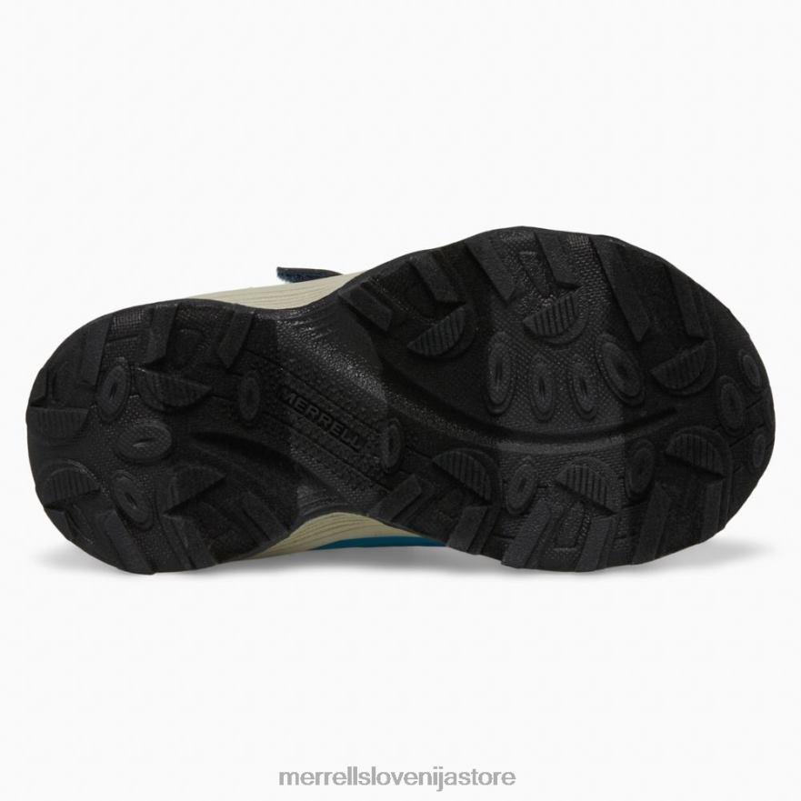 otroci čevlje mornarica/hi viz T600D1368 Merrell moab hitrost nizka klima jr. nepremočljiva superga (ml267122)