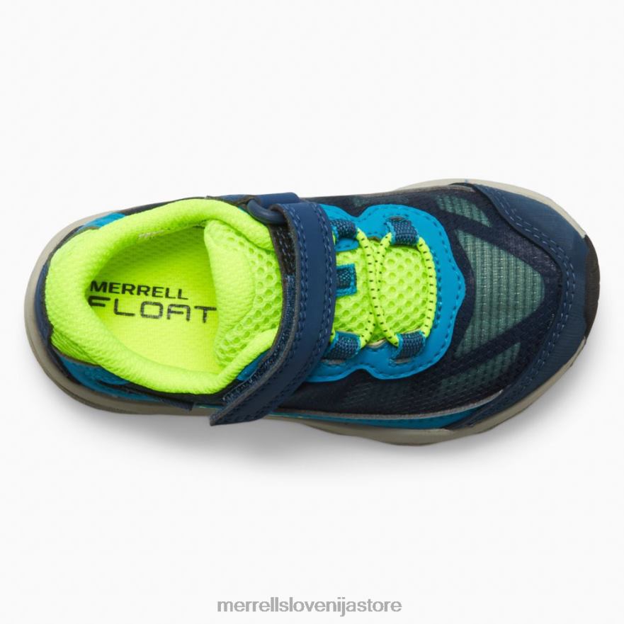 otroci čevlje mornarica/hi viz T600D1368 Merrell moab hitrost nizka klima jr. nepremočljiva superga (ml267122)