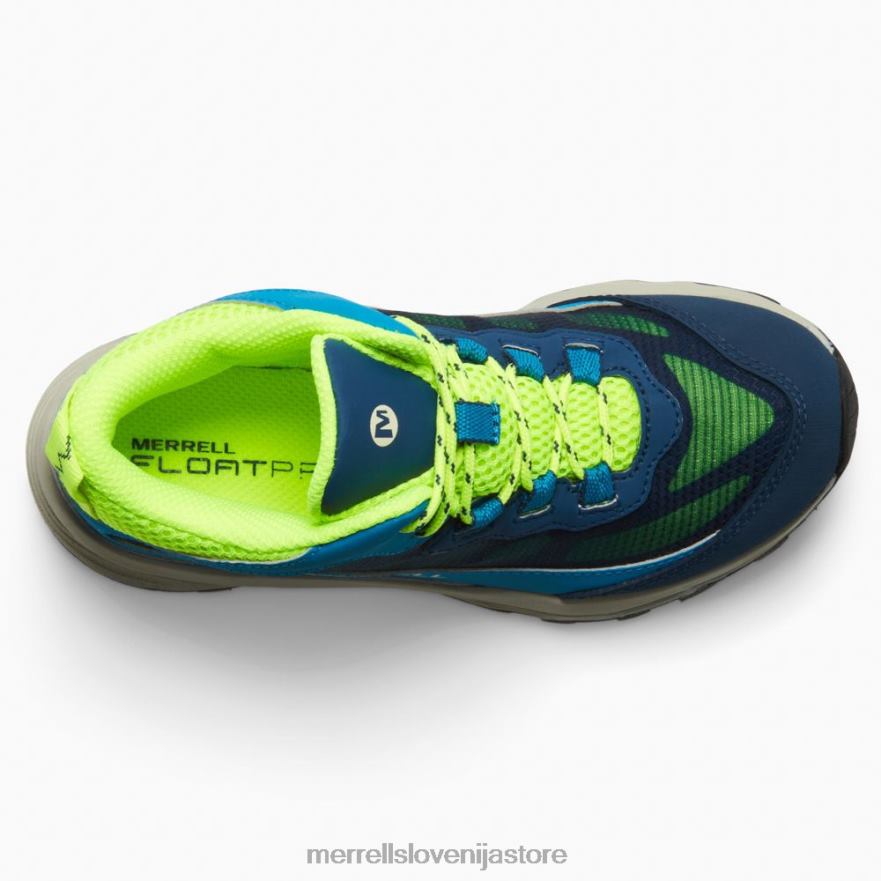 otroci čevlje mornarica/hi viz T600D1380 Merrell moab speed mid waterproof (mk266776)