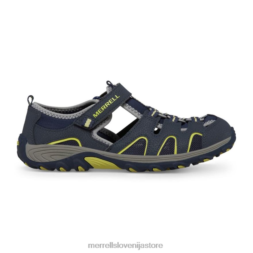 otroci čevlje mornarica/limeta T600D1412 Merrell pohodniški sandal hydro h2o (mk262163)