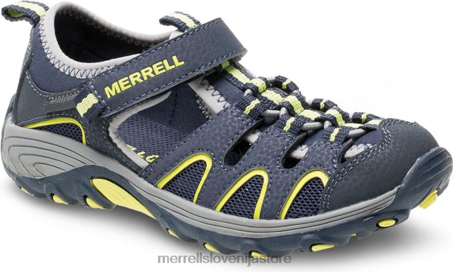 otroci čevlje mornarica/limeta T600D1412 Merrell pohodniški sandal hydro h2o (mk262163)