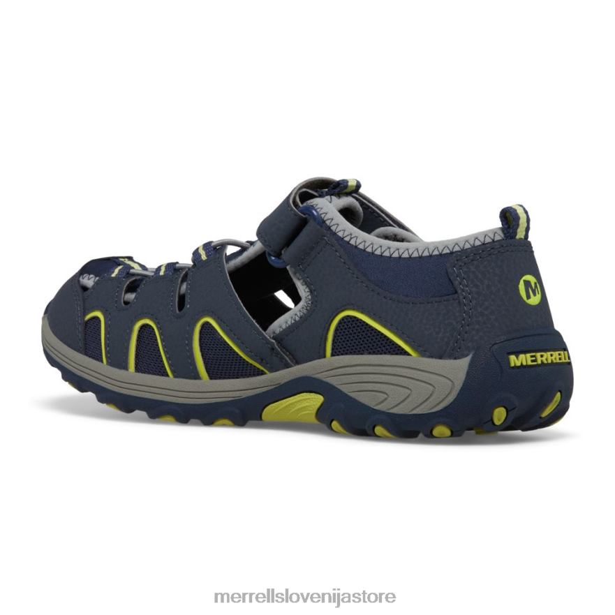 otroci čevlje mornarica/limeta T600D1412 Merrell pohodniški sandal hydro h2o (mk262163)