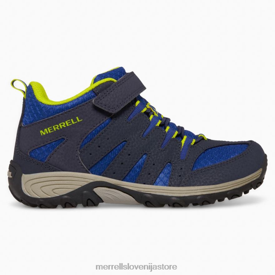 otroci čevlje mornarica/limeta T600D1453 Merrell čevelj outback mid 2 (mk265609)