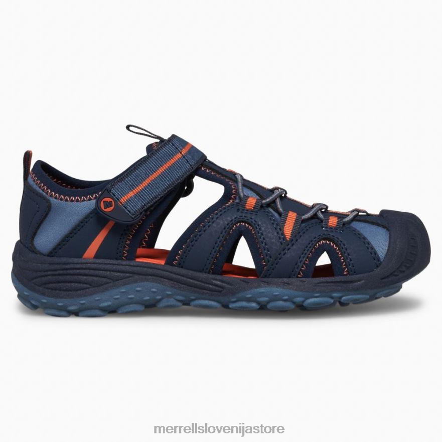 otroci čevlje mornarsko/oranžna T600D1474 Merrell sandal hydro 2 (mk266972)