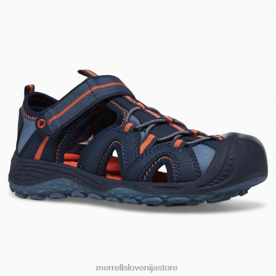 otroci čevlje mornarsko/oranžna T600D1474 Merrell sandal hydro 2 (mk266972)