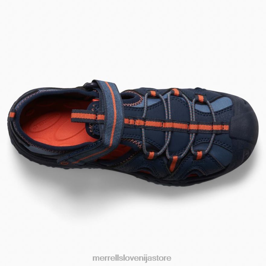 otroci čevlje mornarsko/oranžna T600D1474 Merrell sandal hydro 2 (mk266972)