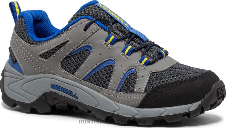 otroci čevlje oglje T600D1450 Merrell oakcreek nizke vodoodporne superge s čipko (mk264770)