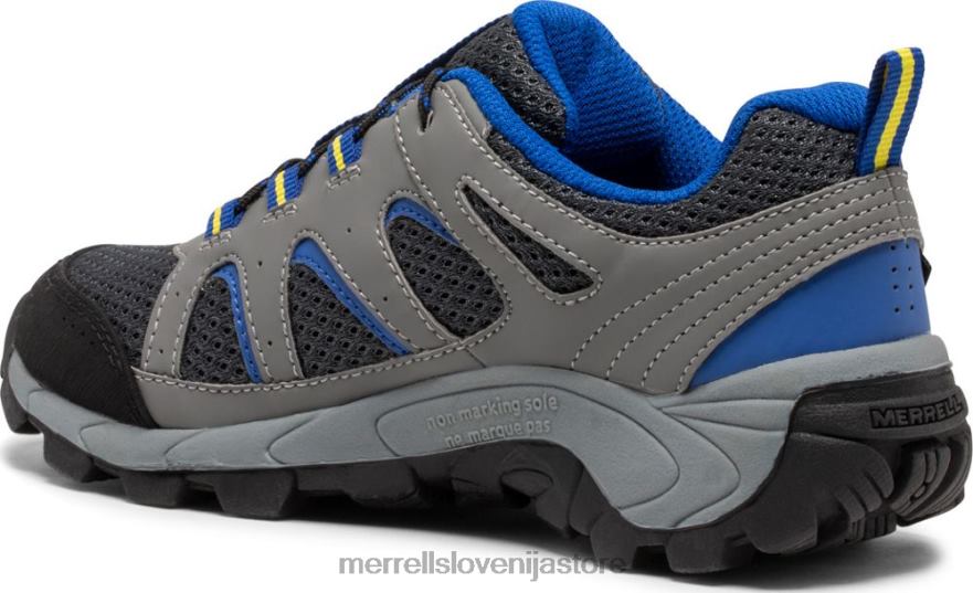 otroci čevlje oglje T600D1450 Merrell oakcreek nizke vodoodporne superge s čipko (mk264770)