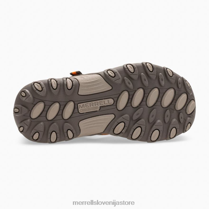 otroci čevlje orožni dim/oranžna T600D1411 Merrell pohodniški sandal hydro h2o (mk261856k)
