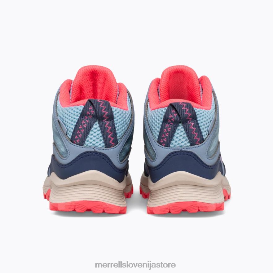 otroci čevlje prašno modra/koralna T600D1382 Merrell moab speed mid waterproof (mk165213)