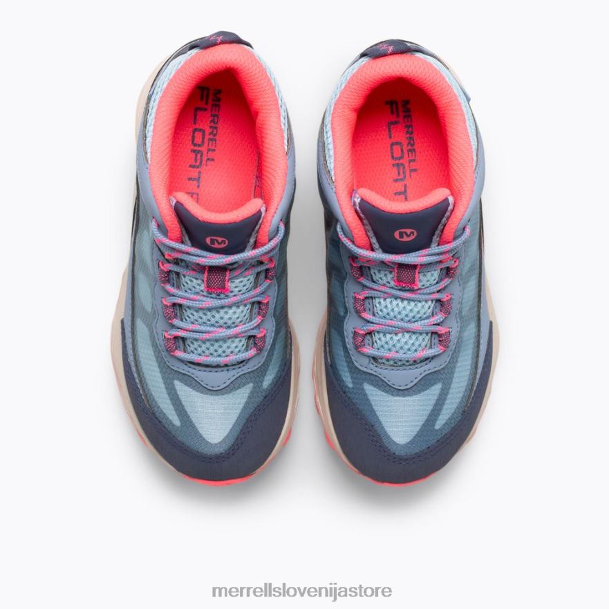 otroci čevlje prašno modra/koralna T600D1382 Merrell moab speed mid waterproof (mk165213)