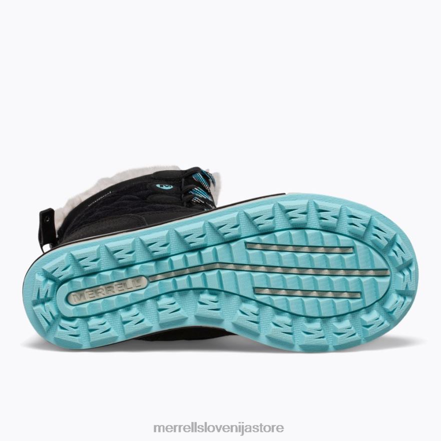 otroci čevlje Črna T600D1505 Merrell vodoodporen škorenj heidi (mk163215k)