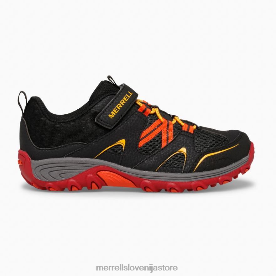 otroci čevlje črna/siva/rdeča T600D1460 Merrell čevelj trail chaser (mk265717)