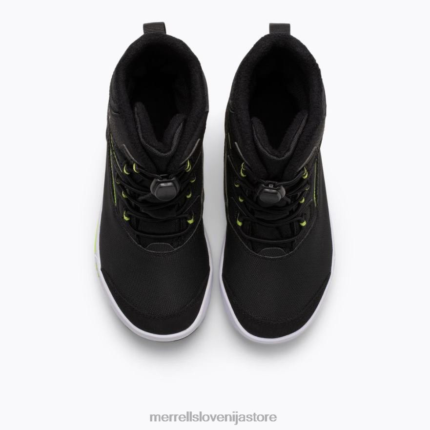 otroci čevlje črna/siva/zelena T600D1480 Merrell škorenj snow bank 3.0 (mk265035k)