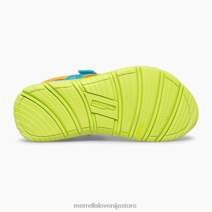 otroci čevlje siv logotip/multi T600D1400 Merrell kahuna spletni sandal (mk265674k)