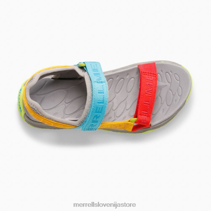 otroci čevlje siv logotip/multi T600D1400 Merrell kahuna spletni sandal (mk265674k)