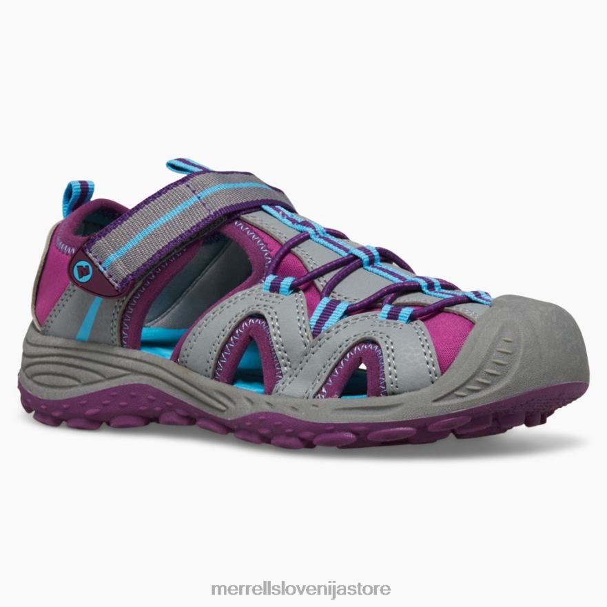 otroci čevlje siva/jagodičasta T600D1475 Merrell sandal hydro 2 (mk166974)