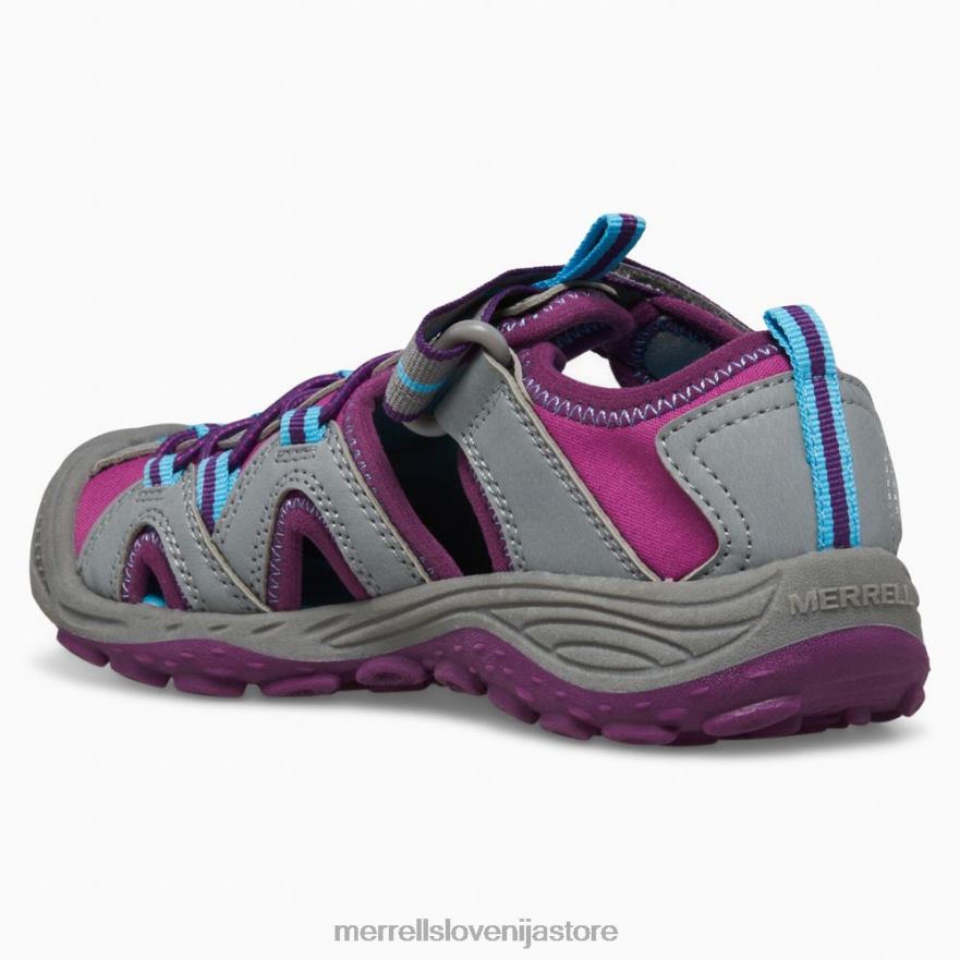 otroci čevlje siva/jagodičasta T600D1475 Merrell sandal hydro 2 (mk166974)