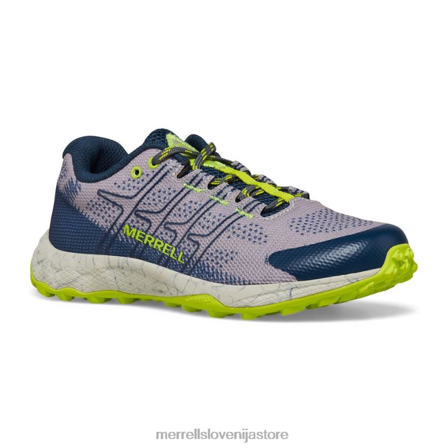 otroci čevlje siva/modra/citron T600D1437 Merrell moab low let (mk266770)