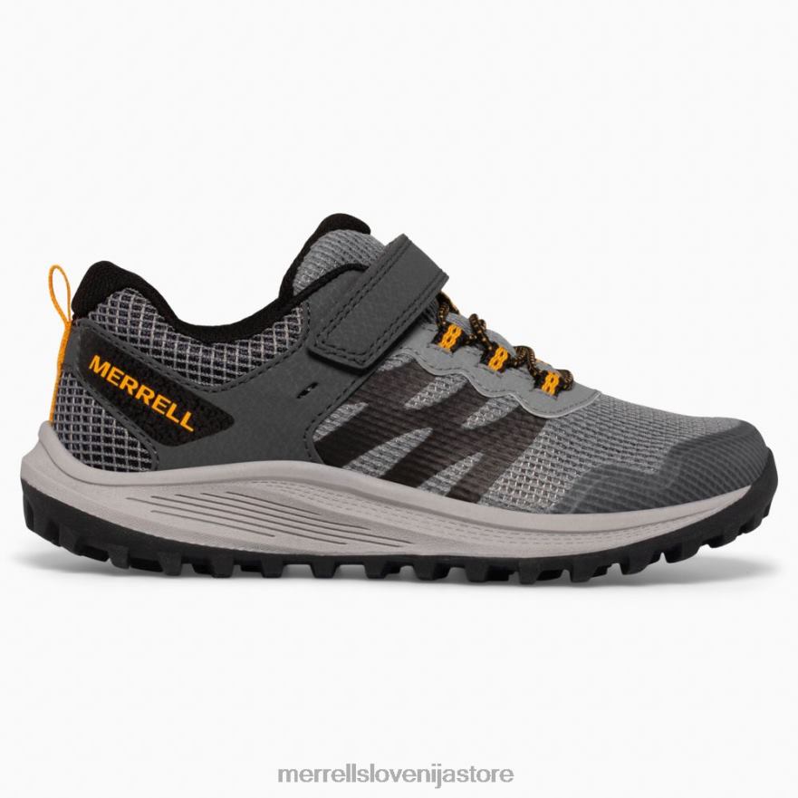 otroci čevlje siva/oranžna T600D1356 Merrell superge nova 3 (mk266785)