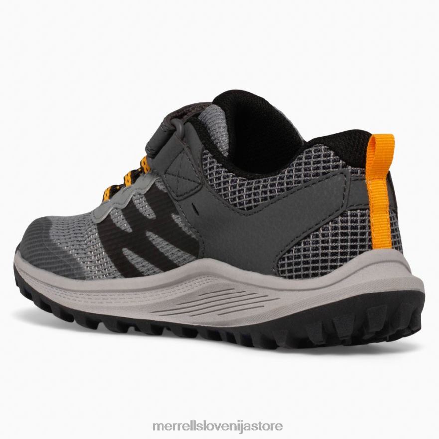 otroci čevlje siva/oranžna T600D1356 Merrell superge nova 3 (mk266785)