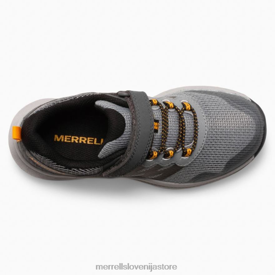 otroci čevlje siva/oranžna T600D1356 Merrell superge nova 3 (mk266785)