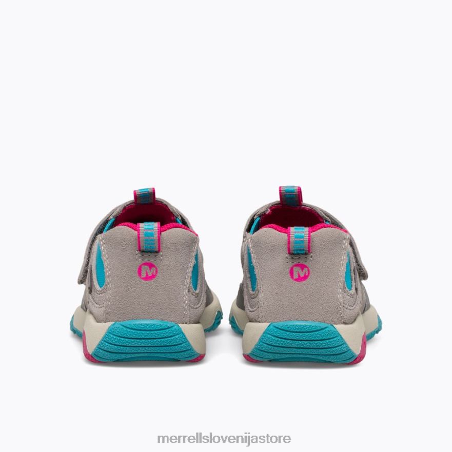 otroci čevlje siva/turq/berry T600D1425 Merrell free roam jungle moc (mk165222)