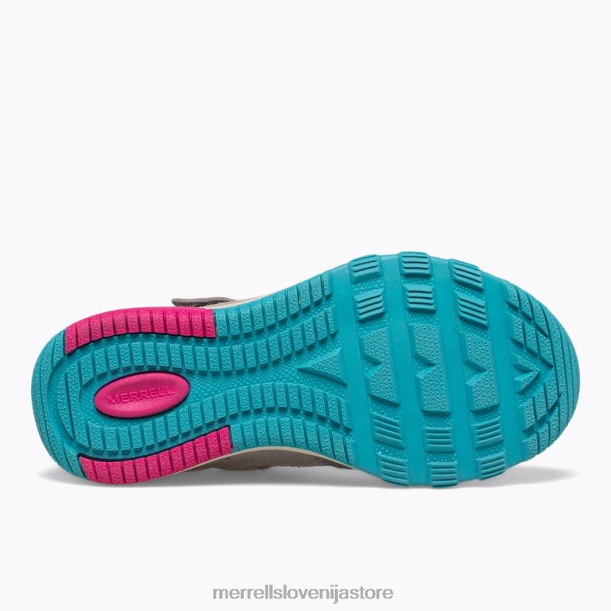 otroci čevlje siva/turq/berry T600D1425 Merrell free roam jungle moc (mk165222)