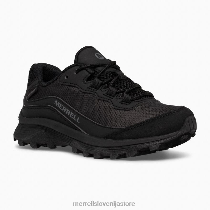 otroci čevlje trojna črna T600D1377 Merrell moab speed low waterproof (mk265866)