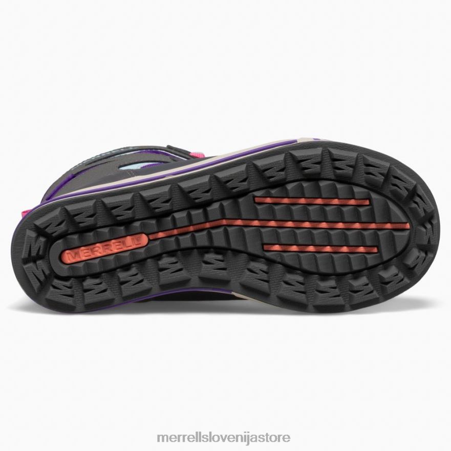 otroci čevlje ultra vijolična/siva T600D1484 Merrell škorenj snow bank 3.0 (mk166223k)
