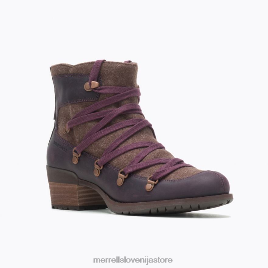 ženske čevlje bordo T600D1122 Merrell shiloh ii toplo (j004826)